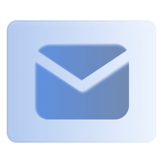 Fels Renditbürgenz Symbol für Support-E-Mail zur Kontaktaufnahme für Hilfe